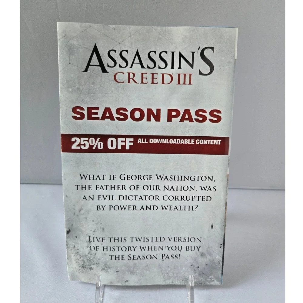 Assassin's‎ Creed III & Revelations Bundle - Xbox 360 - Complete CIB 2 Games